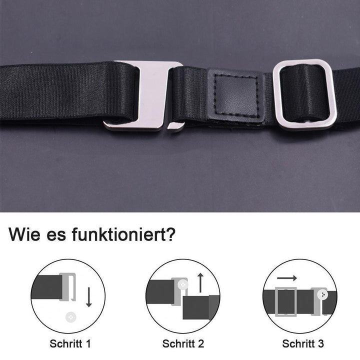 Lisslune | Non-slip and wrinkle-resistant shirt belt