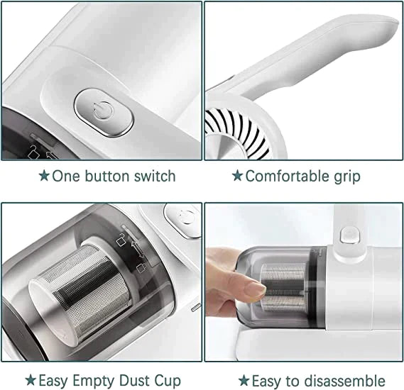 Lisslune | Mattressmaster | Cordless Anti-Dust Mite Vacuum Cleaner