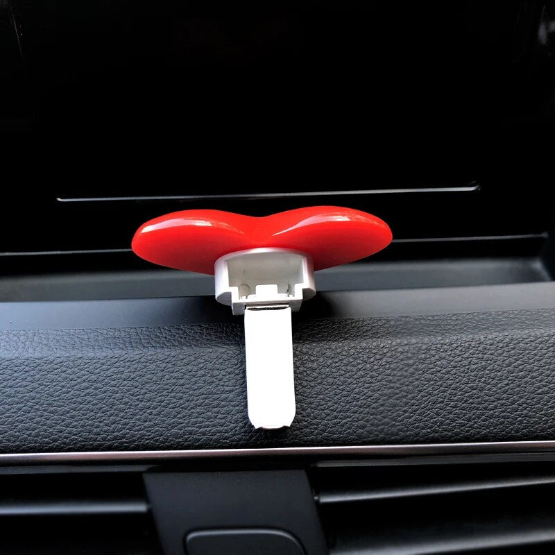 Lisslune | Charming Red Heart Car Air Freshener Clip