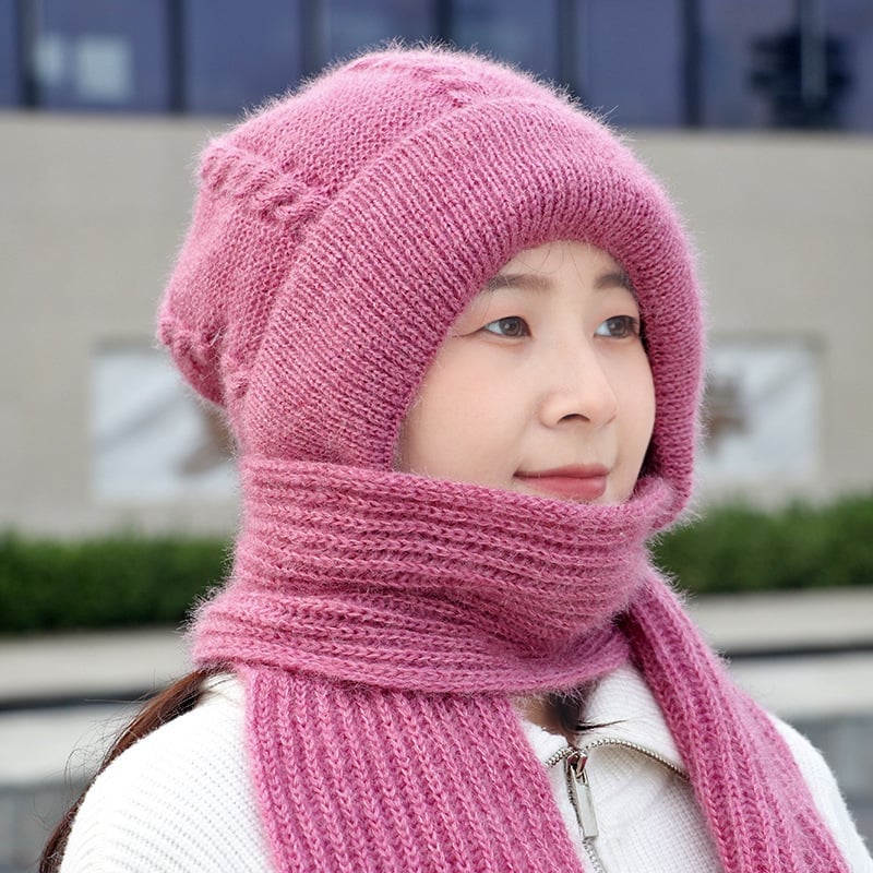 Lisslune | Integrated Ear Protection Windproof Cap Scarf