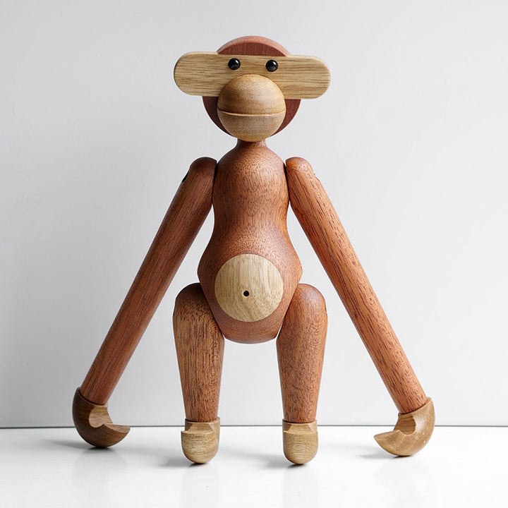 Lisslune | Cheeky Monkey Solid Wood Ornament