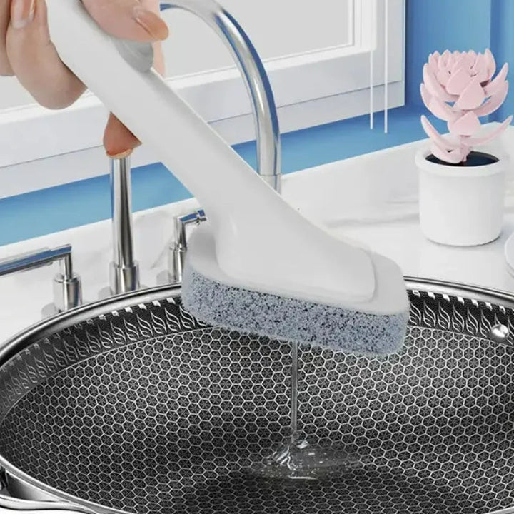 Lisslune | Long Handle Disposable Kitchen Cleaning Brush Kit