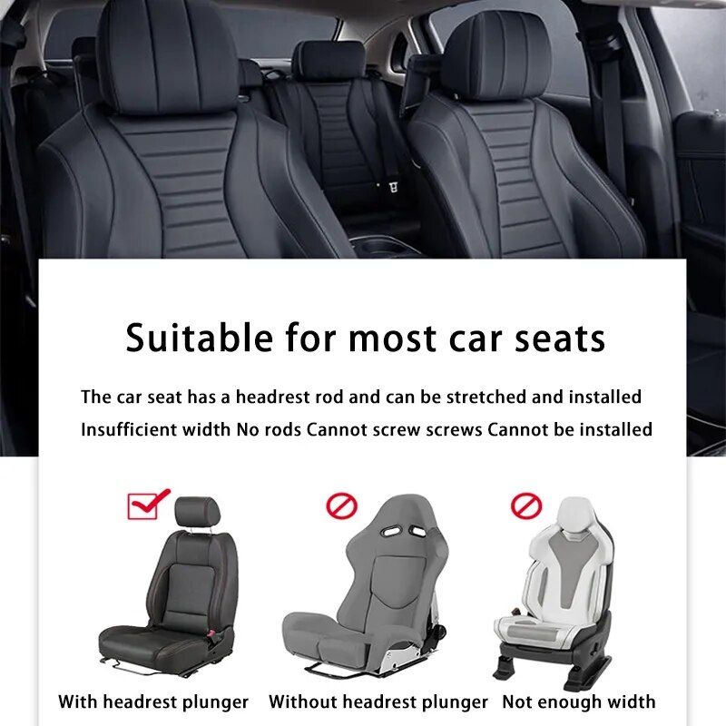 Lisslune | Adjustable car seat headrest