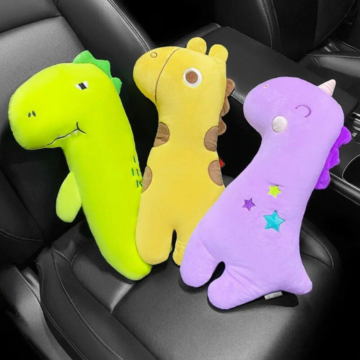 Lisslune | Splash Cartoon Animal Seat Belt Cover for Kids: Universal Shoulder Pad Protector
