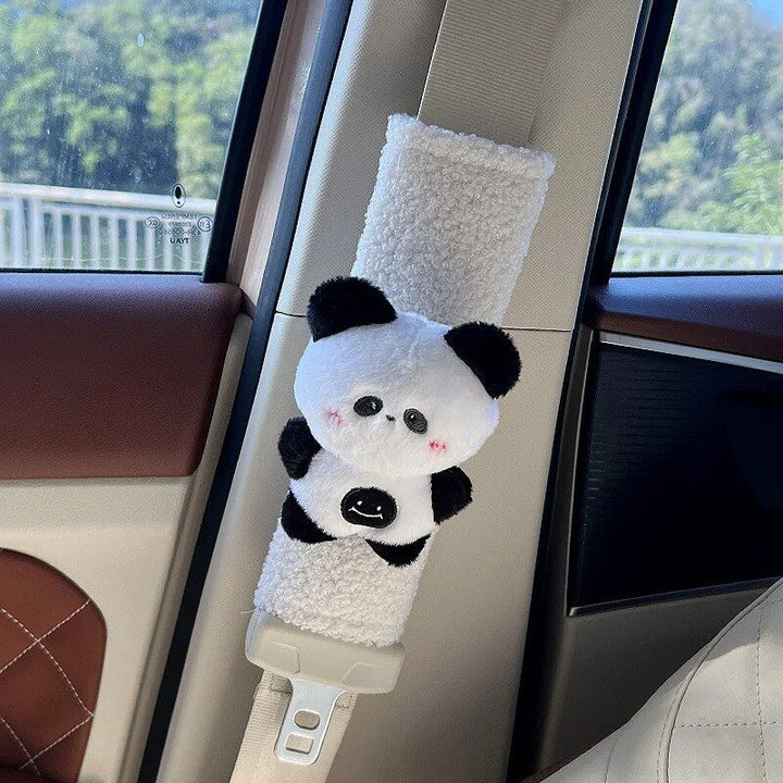 Lisslune | Plush Doll Rabbit Bear Car Seat Belt Shoulder Cover