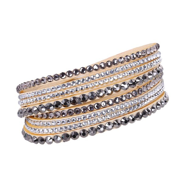 Lisslune | Multilayer Women's Bracelet Rhinestone Jewelry