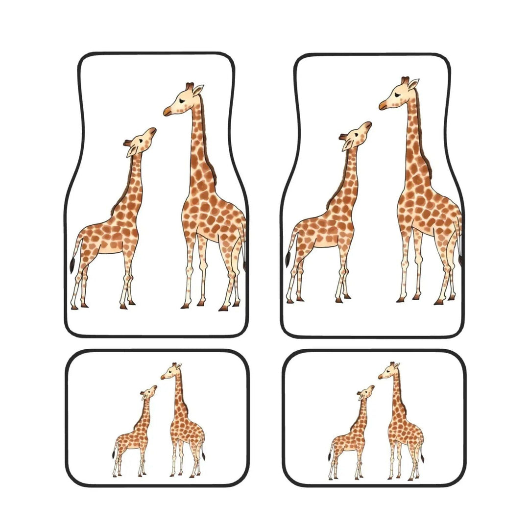 Lisslune | Giraffe Pattern Universal Car Mats