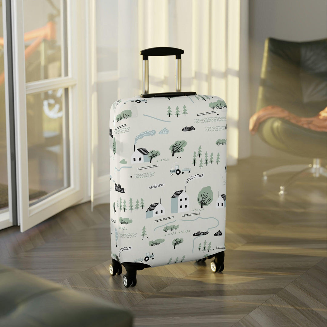 Lisslune | Stylish Luggage Tag Set: Trendy Cover & Customization Kit