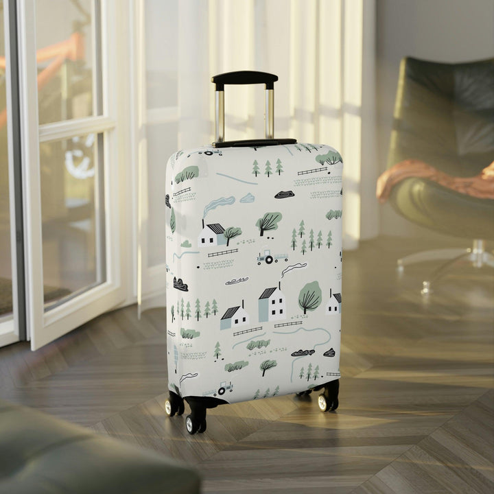 Lisslune | Stylish Luggage Tag Set: Trendy Cover & Customization Kit