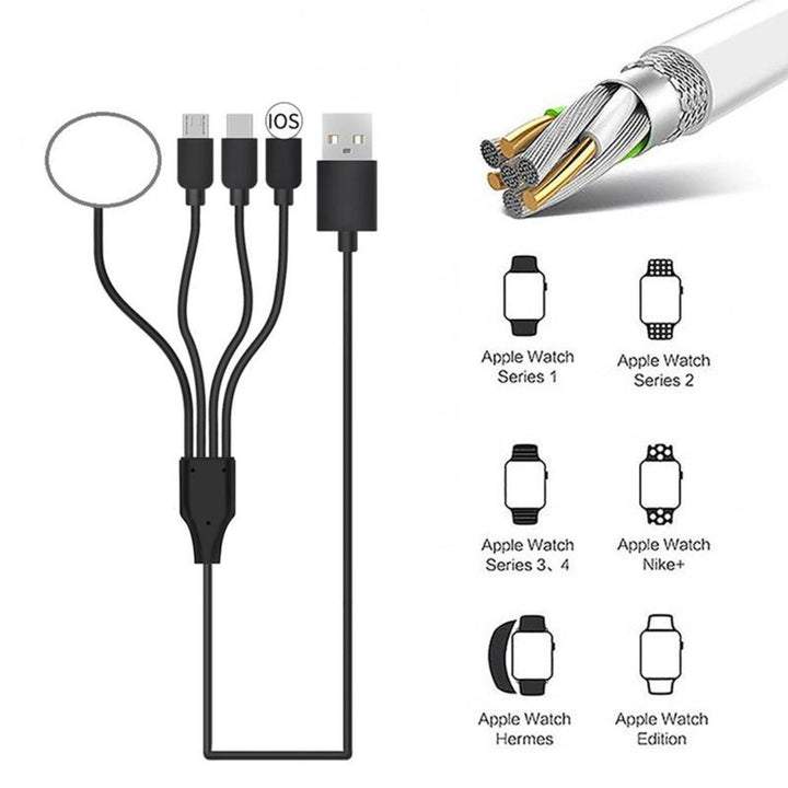 Lisslune | 3-in-1 charging data cable