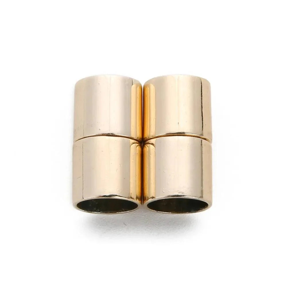 Lisslune | Enhance your leather bracelet style with luxurious magnetic clasp set
