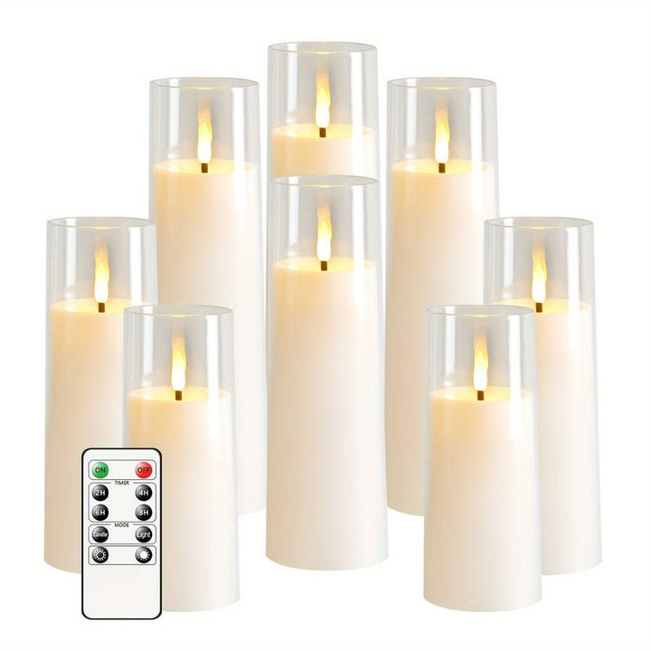 Lisslune | HolidaySpark - 5 LED Flameless Candles for Festive Cheer