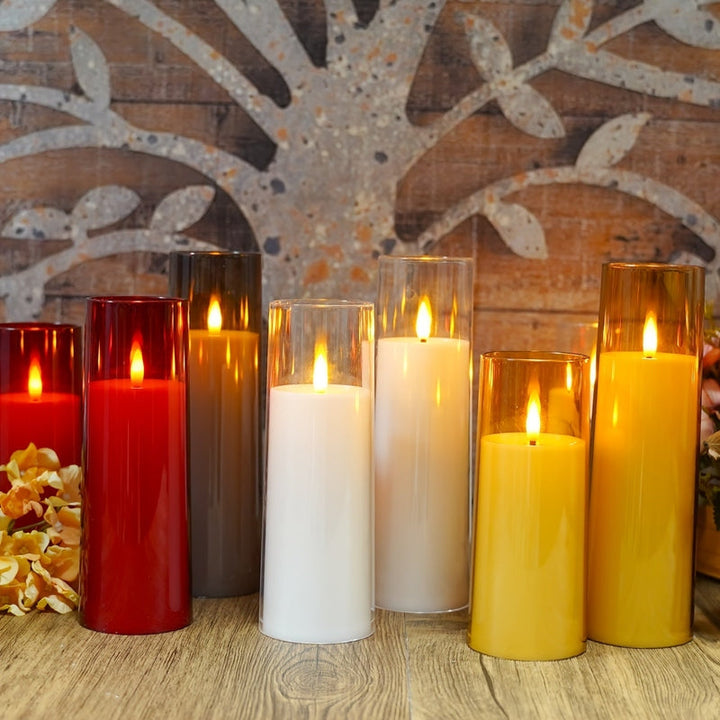 Lisslune | HolidaySpark - 5 LED Flameless Candles for Festive Cheer
