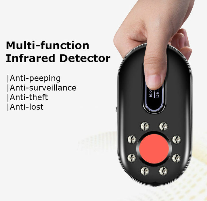Lisslune | Multi-function Infrared Detector / Hidden Camera Detector: Anti-peeping, Anti-surveillance, Anti-theft, Anti-lost