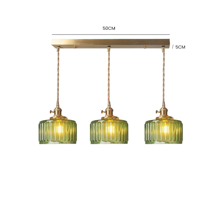 Lisslune | Vintage Crystal Pendant Light - Celeste