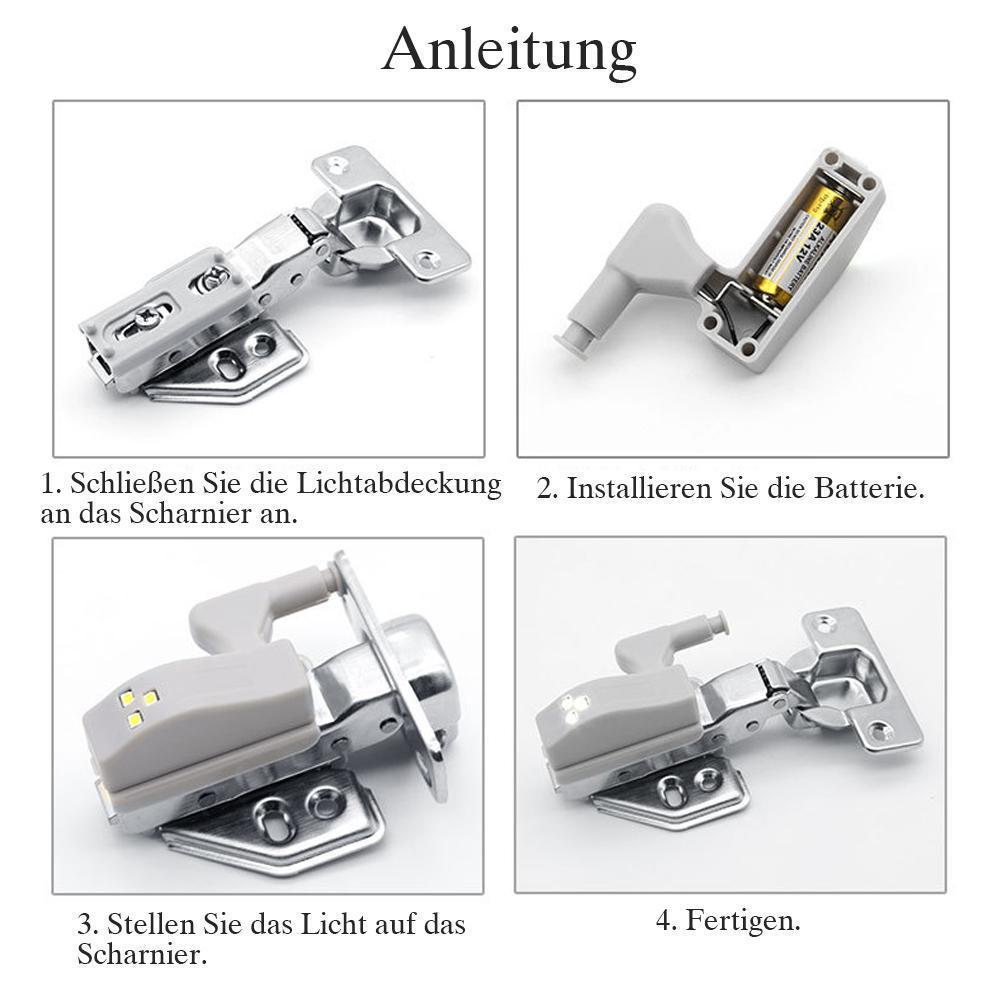 Lisslune | Bequee Super Bright LED Hinge Light (10 Pieces)
