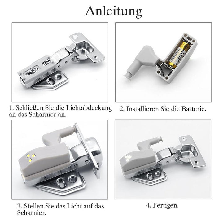 Lisslune | Bequee Super Bright LED Hinge Light (10 Pieces)