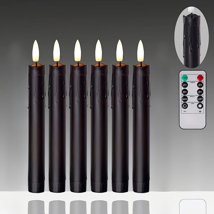 Lisslune | WarmGlow - LED Candles Set with Remote Control for Home