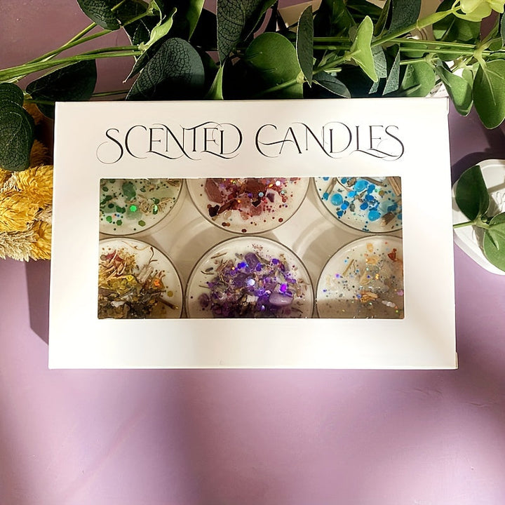 Lisslune | ScentedGem - Luxury Crystal-Infused Floral Candles
