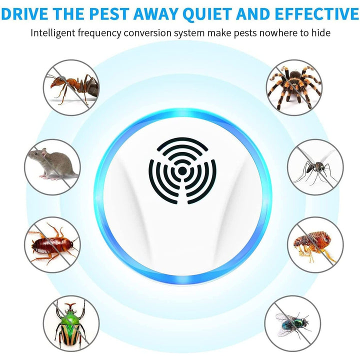 Lisslune | 6-Pack: Electronic Pest Repellent Plug for Indoor Use