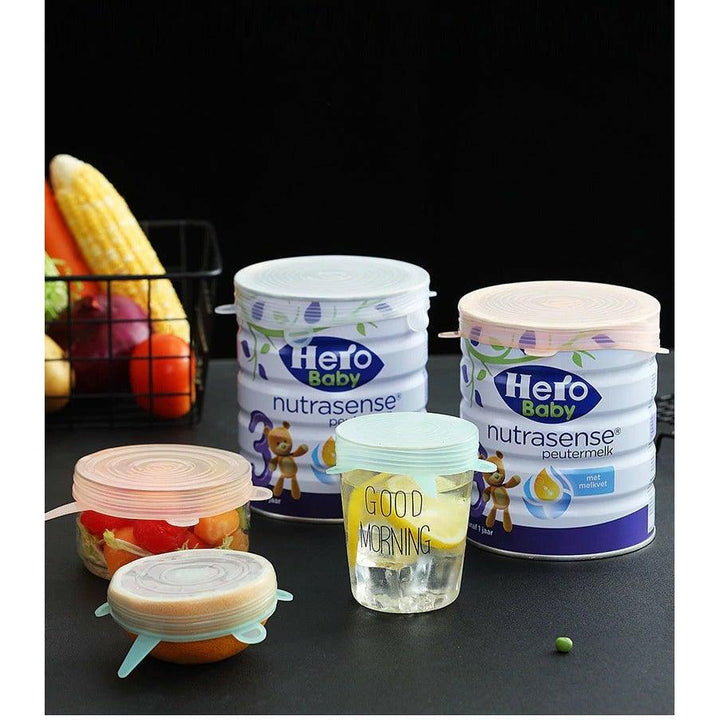 Lisslune | 6 Pieces/Set Food Silicone Cover