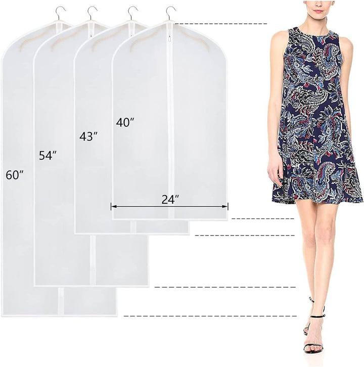 Lisslune | 6-piece: Zilink Clear Garment Bag