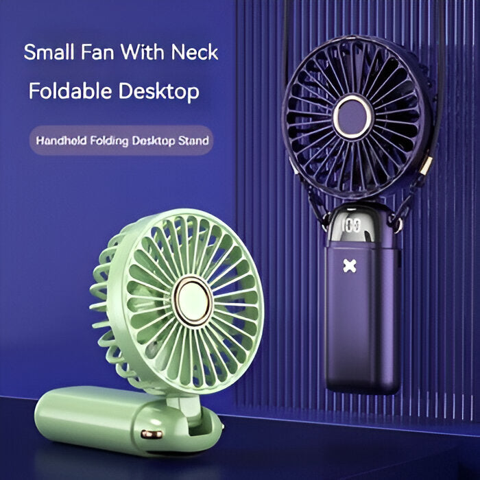 Lisslune | Powerful Handheld Fan – Rechargeable Mini Fan for Instant Cooling