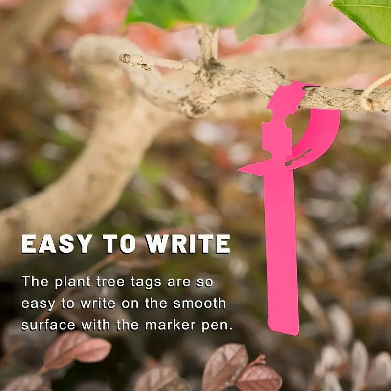 Lisslune | Reusable plant labels made of plastic for garden and tree marking