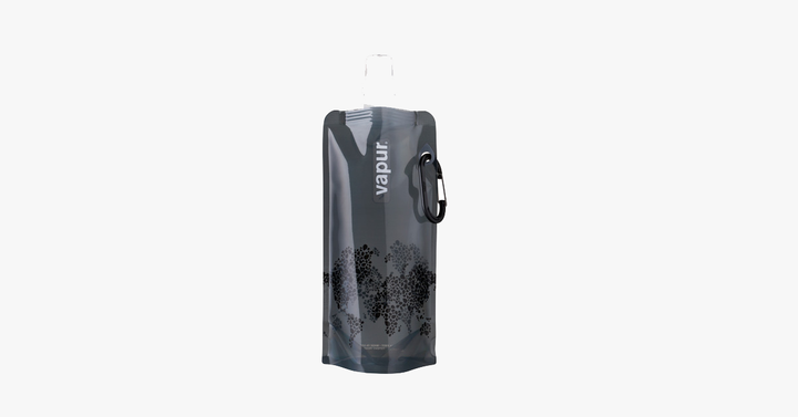 Lisslune | Portable bottles with carabiner clip – Easy to carry collapsible water bottles