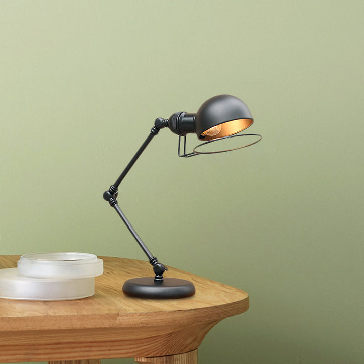 Lisslune | Axiom - Industrial Swivel Arm Table Lamp