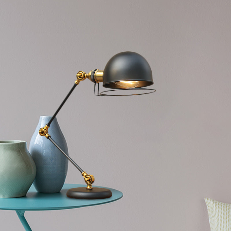 Lisslune | Axiom - Industrial Swivel Arm Table Lamp