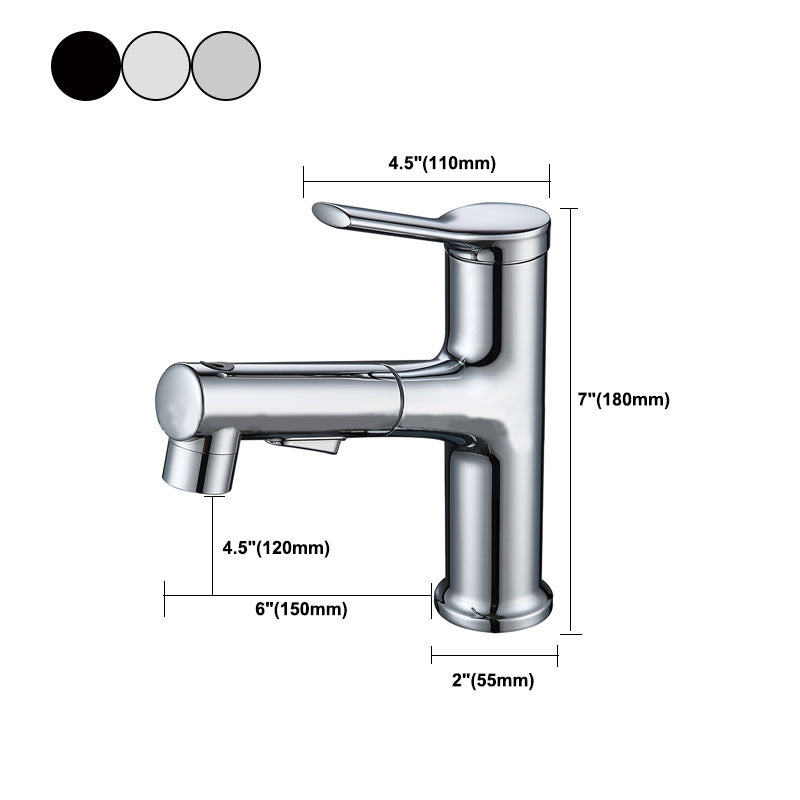 Lisslune | Contemporary Style Faucets Widespread Lever Handles Faucets for Bathroom