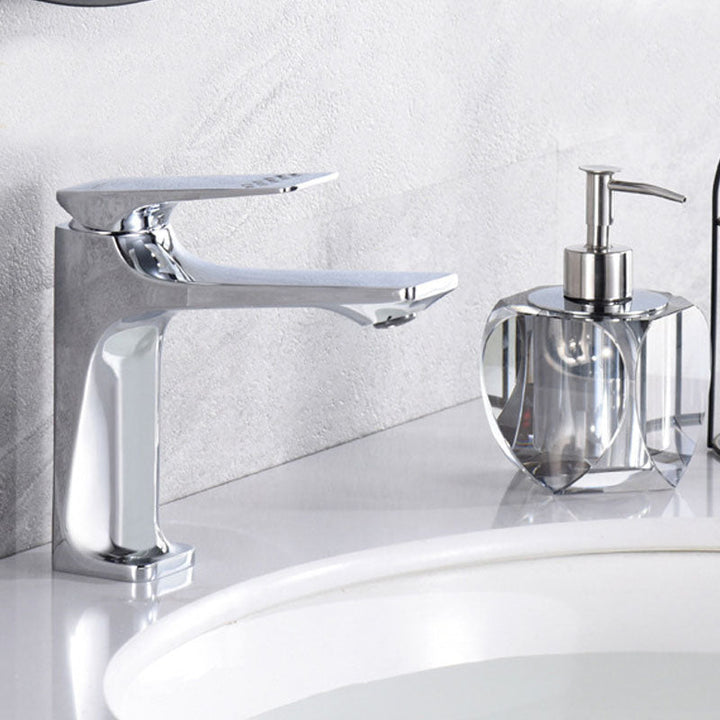 Lisslune | Glam Centerset Faucet Pure Color Sink Faucet for the Bathroom