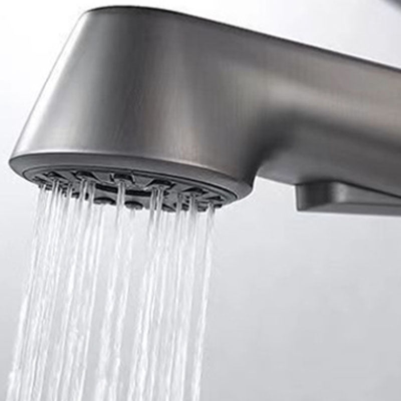 Lisslune | Modern Sink Faucet Lever Handle Copper Low Arc Pull-down Sink Faucet