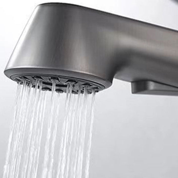 Lisslune | Modern Sink Faucet Lever Handle Copper Low Arc Pull-down Sink Faucet