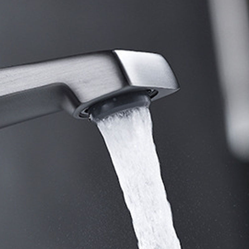 Lisslune | Modern Basin Mixer Lever Handle Copper Low Arc Basin Mixer