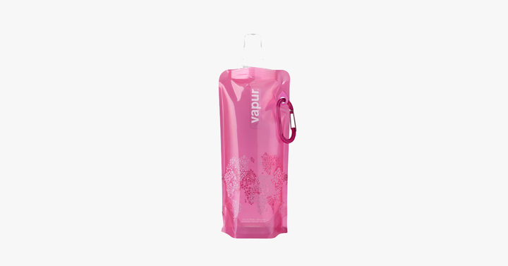 Lisslune | Portable bottles with carabiner clip – Easy to carry collapsible water bottles