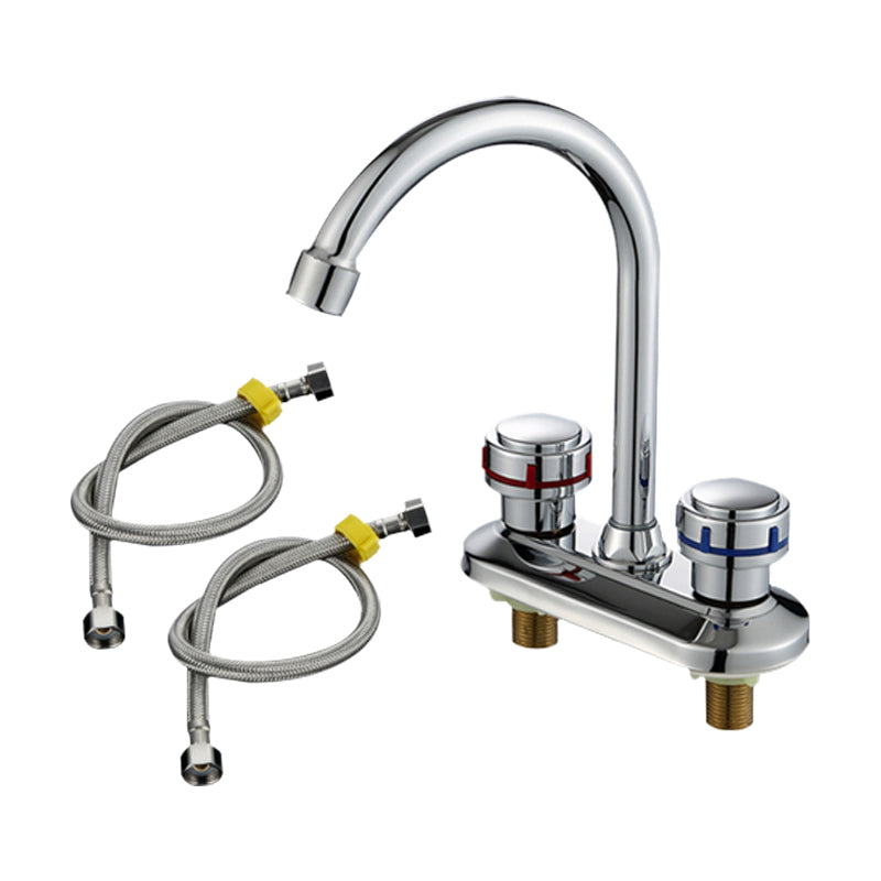 Lisslune | 1or2-Handle Brushed Nickel Widespread Faucet 2 Hole Center Set Sink Faucet