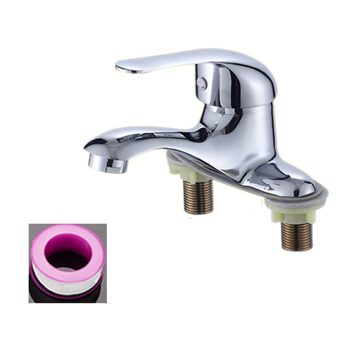 Lisslune | 1or2-Handle Brushed Nickel Widespread Faucet 2 Hole Center Set Sink Faucet