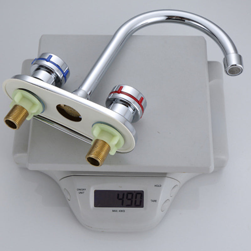 Lisslune | 1or2-Handle Brushed Nickel Widespread Faucet 2 Hole Center Set Sink Faucet