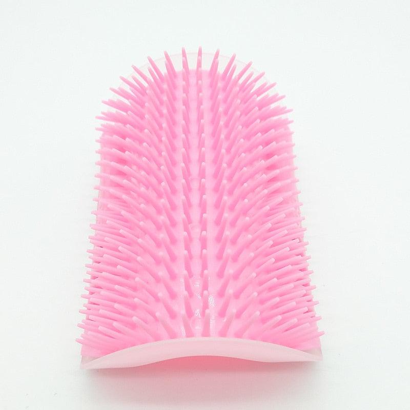 Lisslune | Ultimate Cat Calming Groomer: Self-Massage Brush with Catnip Delight