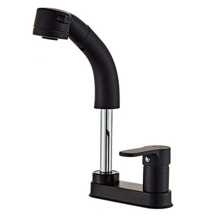 Lisslune | Modern 1-Hand Sink Faucet 2 Hole Centerset Bathroom Fixture