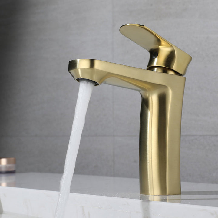 Lisslune | Square 1-Handle Basin Mixer 1 Hole Basin Mixer