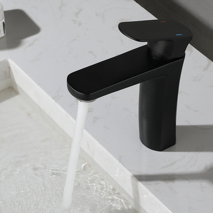 Lisslune | Square 1-Handle Basin Mixer 1 Hole Basin Mixer