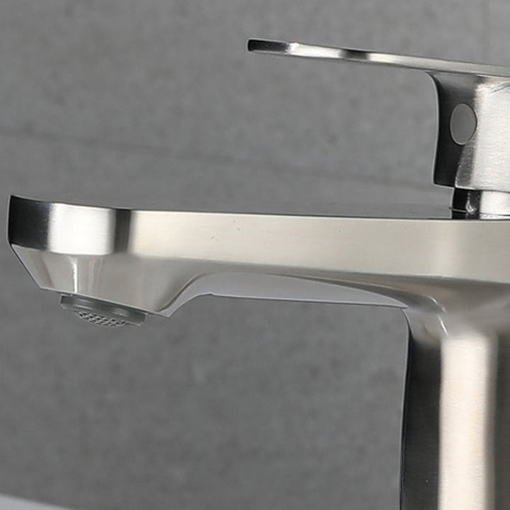 Lisslune | Square 1-Handle Basin Mixer 1 Hole Basin Mixer