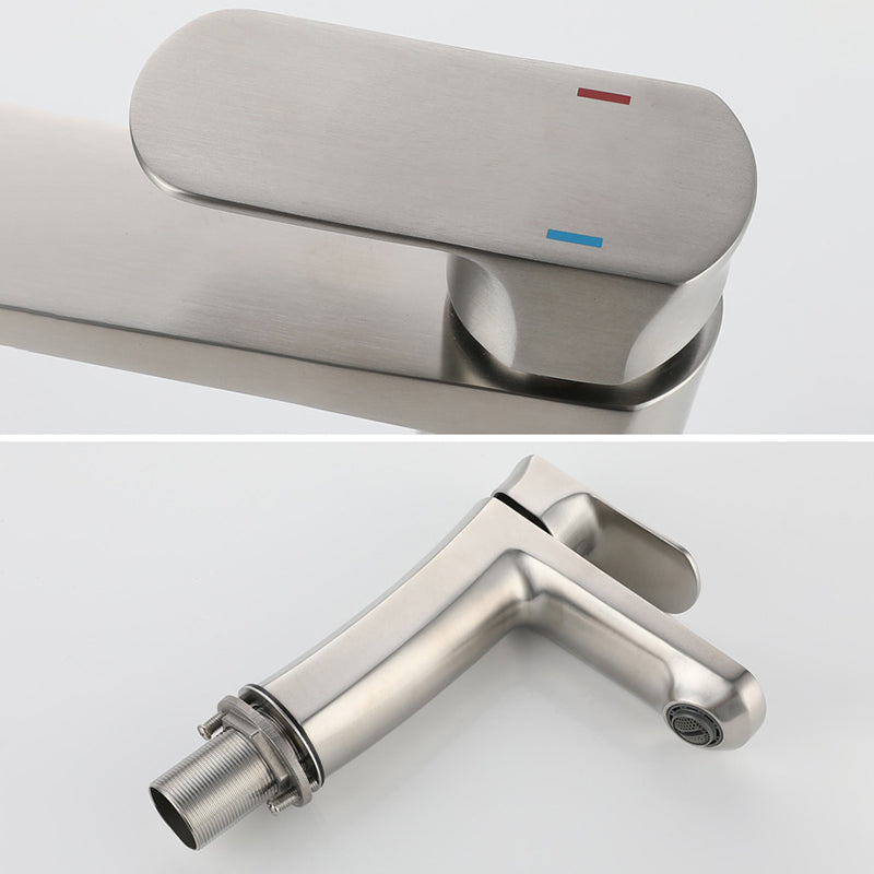 Lisslune | Square 1-Handle Basin Mixer 1 Hole Basin Mixer