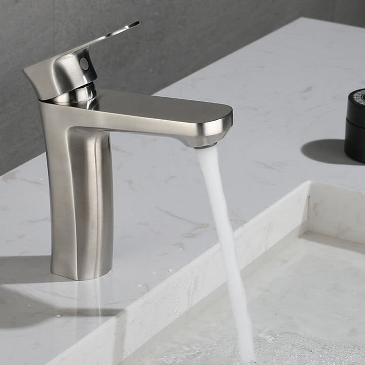 Lisslune | Square 1-Handle Basin Mixer 1 Hole Basin Mixer