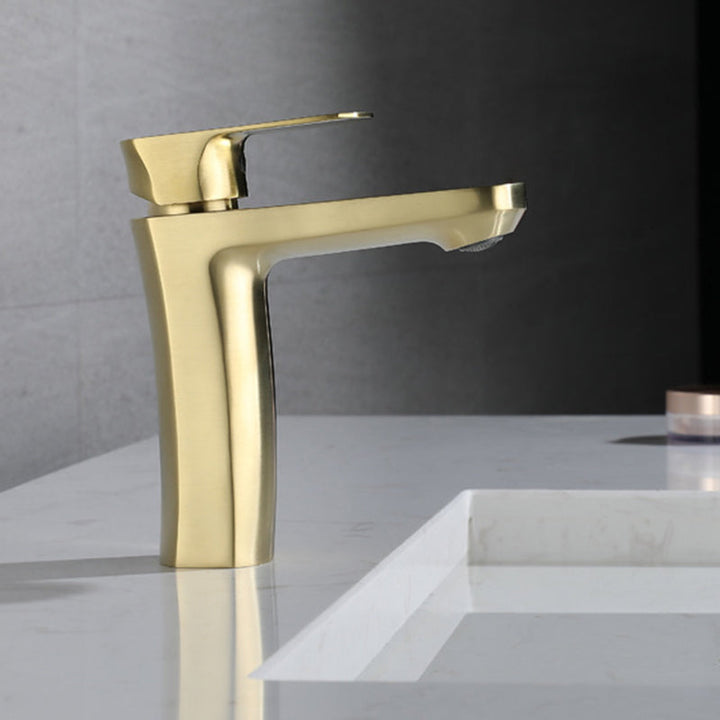 Lisslune | Square 1-Handle Basin Mixer 1 Hole Basin Mixer