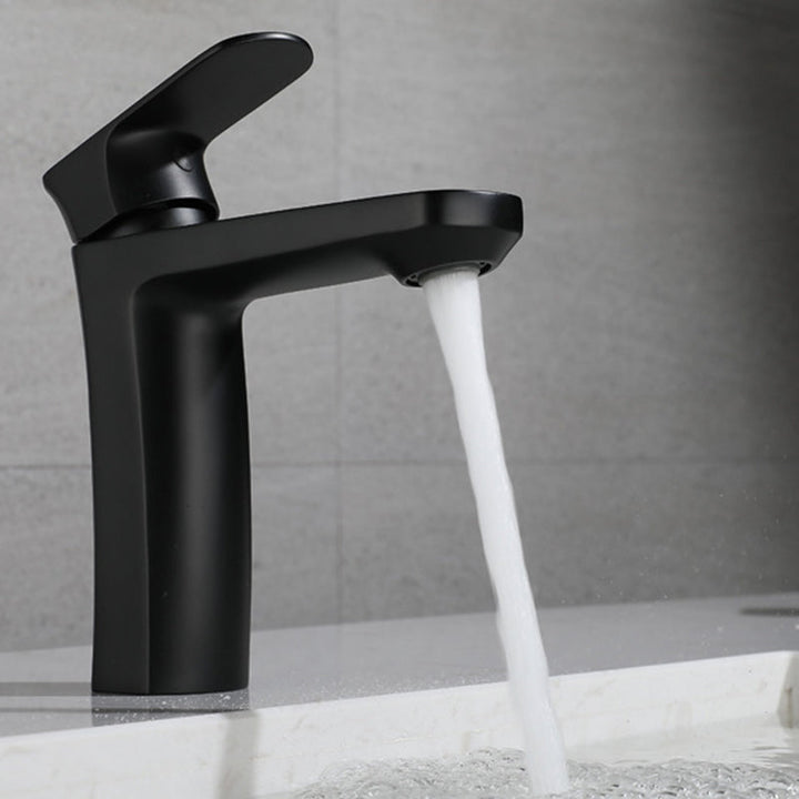 Lisslune | Square 1-Handle Basin Mixer 1 Hole Basin Mixer