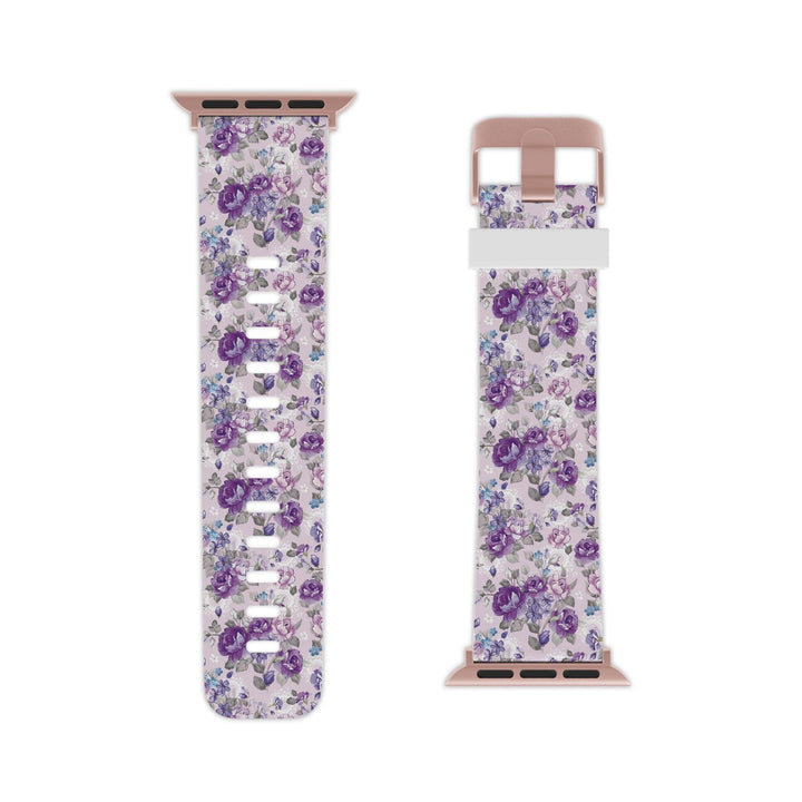 Lisslune | Personalized floral Apple Watch band: Style meets performance